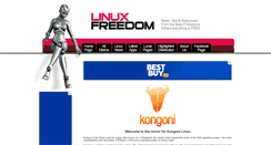 Desktop Screenshot of kongoni.linuxfreedom.com