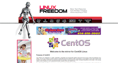 Desktop Screenshot of centos.linuxfreedom.com