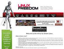 Tablet Screenshot of dreamlinux.linuxfreedom.com