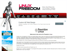 Tablet Screenshot of poseidon.linuxfreedom.com