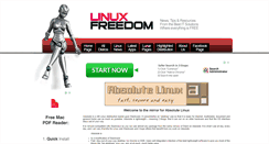 Desktop Screenshot of absolute.linuxfreedom.com