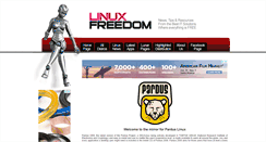 Desktop Screenshot of pardus.linuxfreedom.com