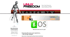 Desktop Screenshot of gos.linuxfreedom.com