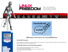 Tablet Screenshot of cloudusb.linuxfreedom.com