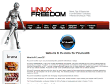 Tablet Screenshot of pclinuxos.linuxfreedom.com