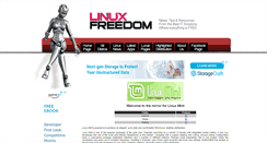 Desktop Screenshot of linuxmint.linuxfreedom.com