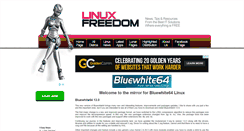 Desktop Screenshot of bluewhite64.linuxfreedom.com