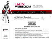 Tablet Screenshot of easys.linuxfreedom.com